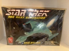 AMT ERTL Star Trek Next Generation Klingon Battle Cruiser Kit 6812 NEW