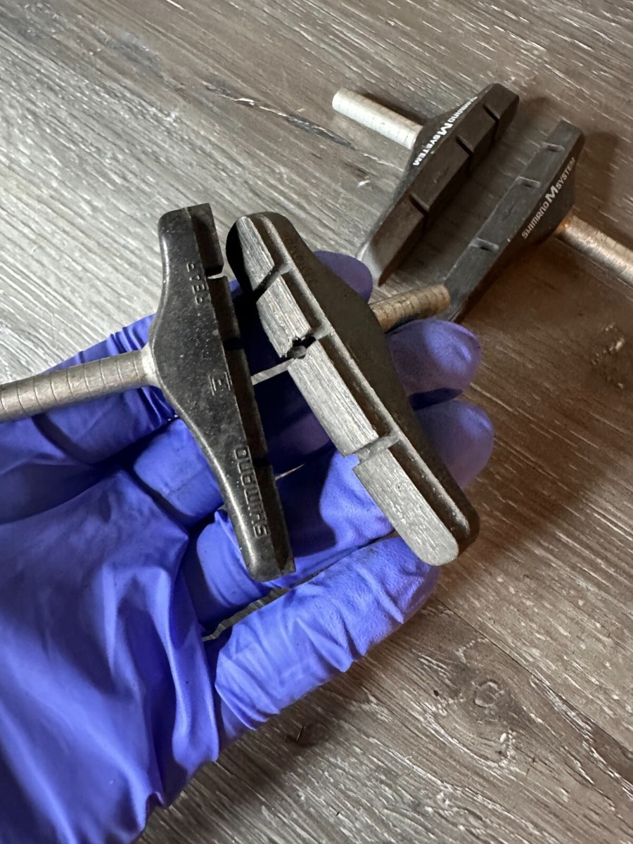 Shimano M-System Threadless Cantilever Bike Brake Pads | eBay