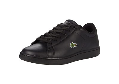 Lacoste Big Kids Carnaby Evo 0121 Shoes 7-41SUJ000302H - Black/Green