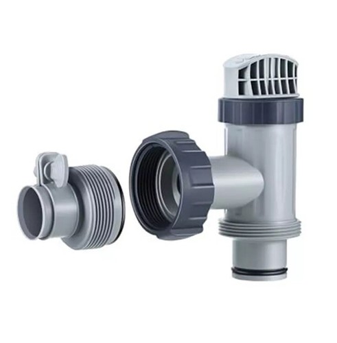 Pool Kolbenventil & B-Typ Schlauchadapter für Intex oberirdische Pools