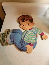 VINTAGE DOLLY TOY COMPANY CHILDREN' KIDS NURSERY WALL DECOR PLAQUES MCM 1950s