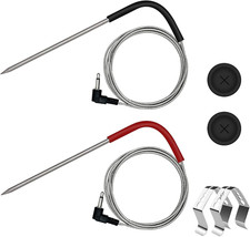 2-Pack Temp Meat Probe Replacement for Pit Boss Pellet Grills and Smokers