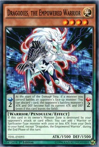 Dragodies, the Empowered Warrior - TDIL-EN093 - Common - 1st Edition x3 - Near M