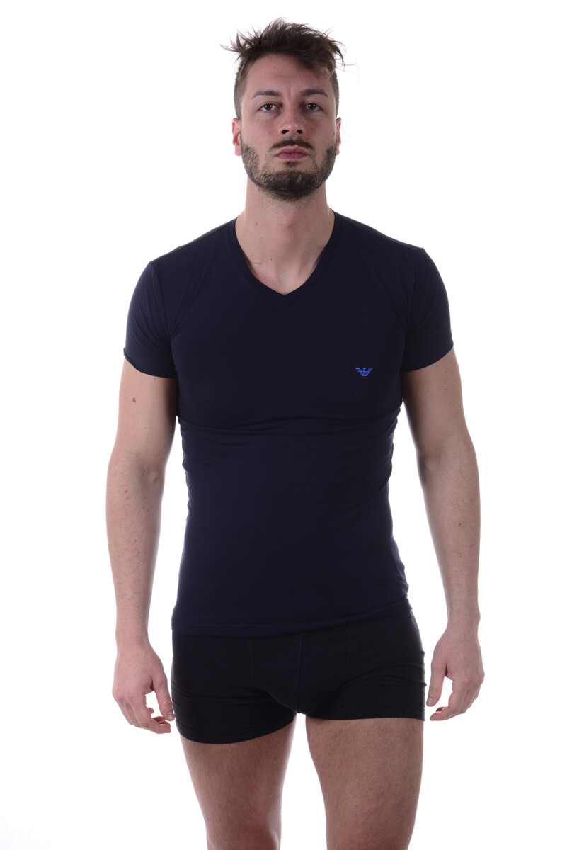 Футболка-свитшот Emporio Armani Мужская синяя 1108107P725 135 Sz S СДЕЛАТЬ ПРЕДЛОЖЕНИЕ