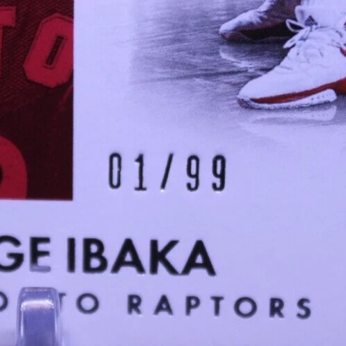 2017-18 Panini Encased #01/99 Serge Ibaka #40 - Image 2 of 3