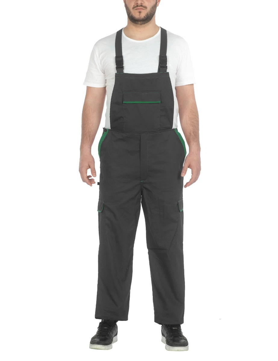 Pantaloni da lavoro elasticizzati per pittore 4D 1089 - Bianco/Grigio