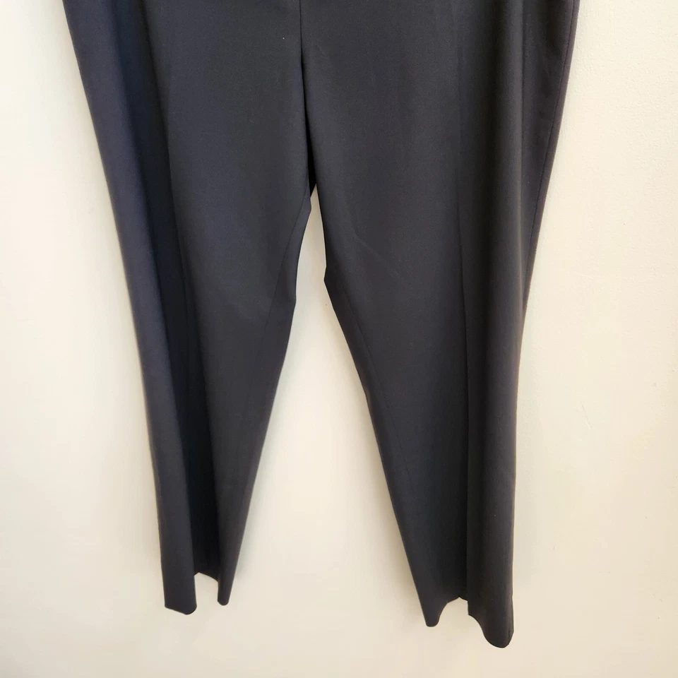 Pantalones Lauren Ralph Lauren Mujer 16 Negro Mezcla Lana Vestido Pantalones Oficina Carrera Foto 3 de 4