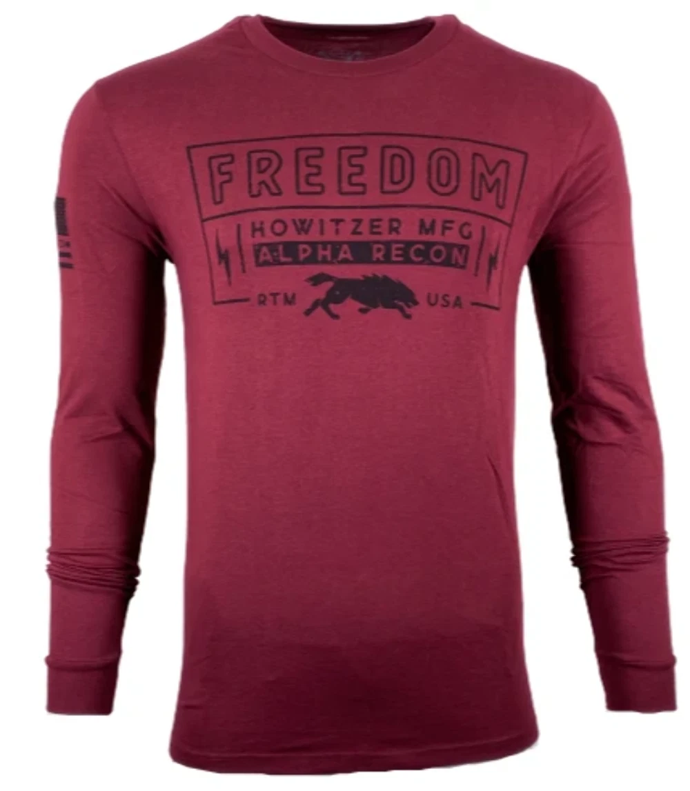 Howitzer Style Men's T-Shirt FREEDOM ATHLETICS Red Military Grunt S M L XL 2XL 3
Opens in a new wind