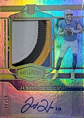 2020 Panini Plates & Patches Justin Herbert #RPA-3 - 1 of 1