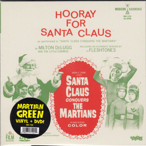Milton DeLugg And The Little Eskimos / The Fleshtones - Hooray For Santa Claus ( - Afbeelding 1 van 5