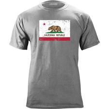 California State Flag Distressed T-Shirt