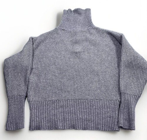 Suéter Grande Cuello Tortuga con Cremallera Cupcakes y Cachemira Años 80 Acogedor Tranquilo Lujo - Imagen 4 de 7