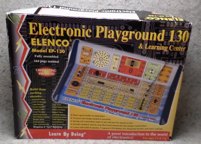 elenco 130-in-1 electronic playground and learning center manual