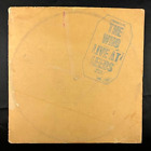 The Who vinyl record Lp Live at Leeds w/ Inserts Decca , 33 Rpm Vg+