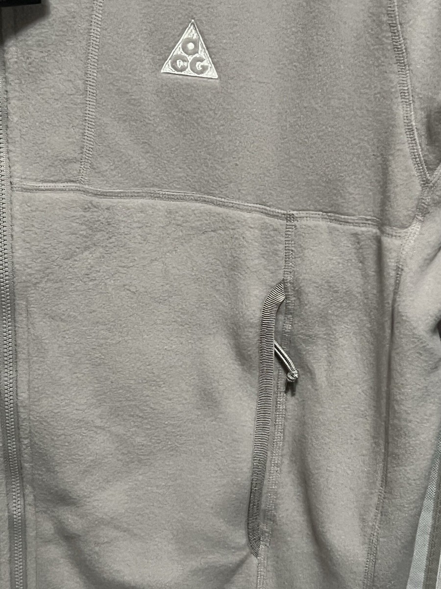 Nike ACG Wolf Tree Polartec Fleece Full Zip Hoodie Iron Ore Nike ACG Wolf Tree Polartec Fleece Full Zip Hoodie Iron Ore