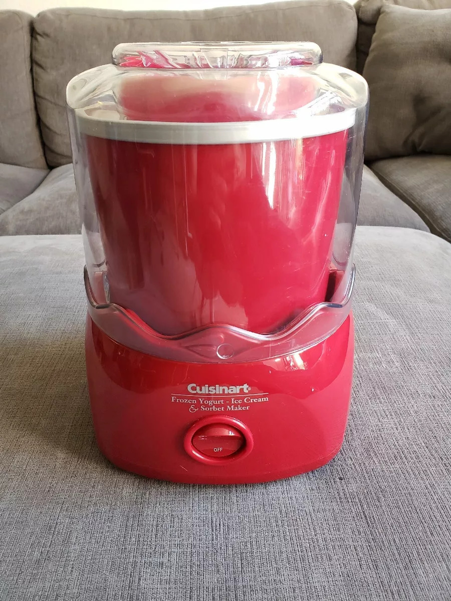 Cuisinart Automatic Frozen Yogurt, Ice Cream & Sorbet Maker - Pink