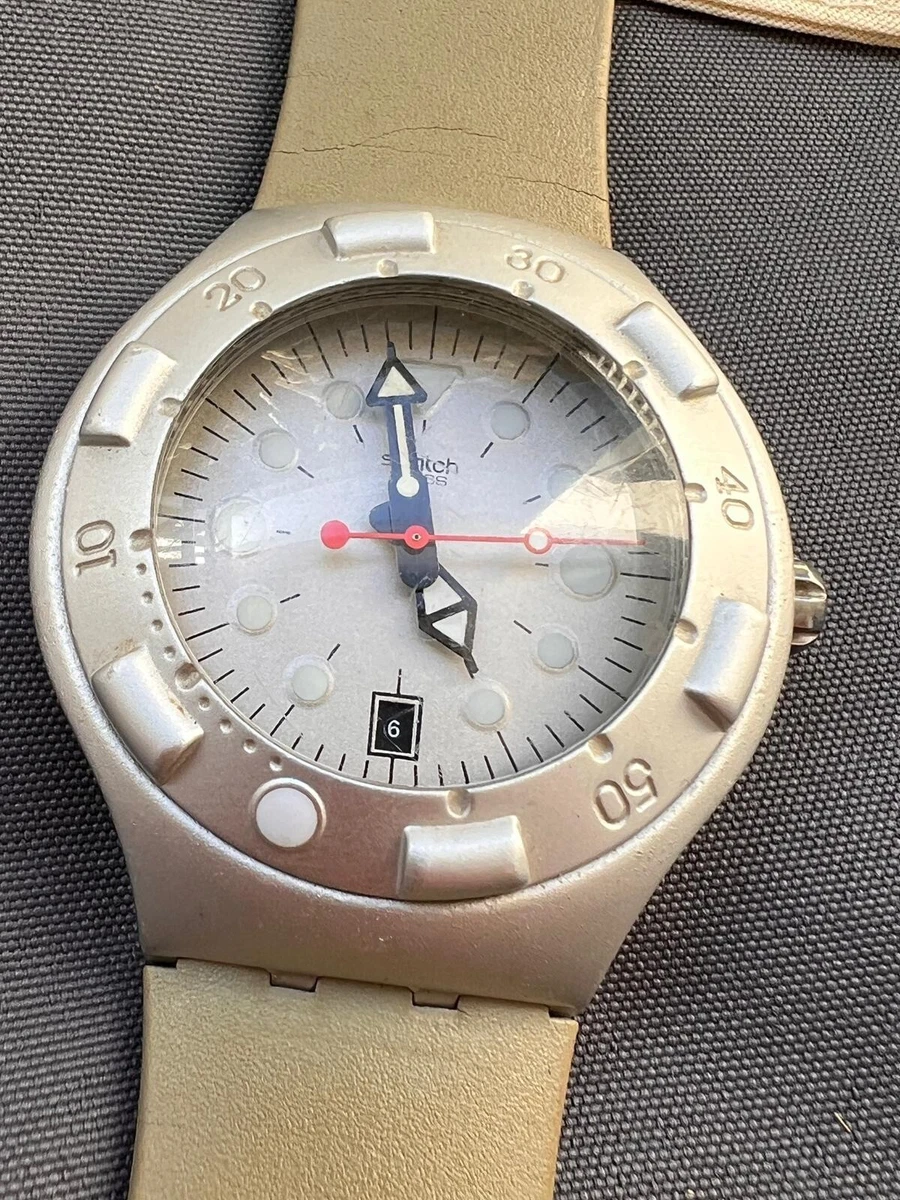 Swatch irony scuba store 200 aluminium price