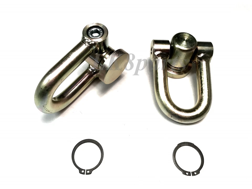 Land Rover Discovery 2 1999-2004 Juego de 2 puntos de recuperación giratorios TFSRP Terrafirma Foto 2 de 4