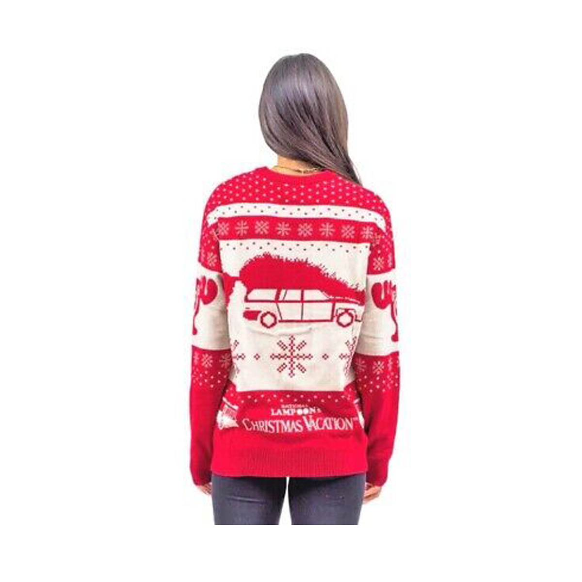 Adult Unisex Christmas Vacation Movie Clark Griswold Santa Ugly Xmas Sweater