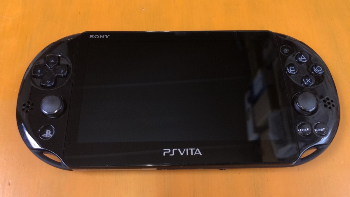 Sony PS Vita PCH-2000 ZA11 Slim Black Console from Japan Region