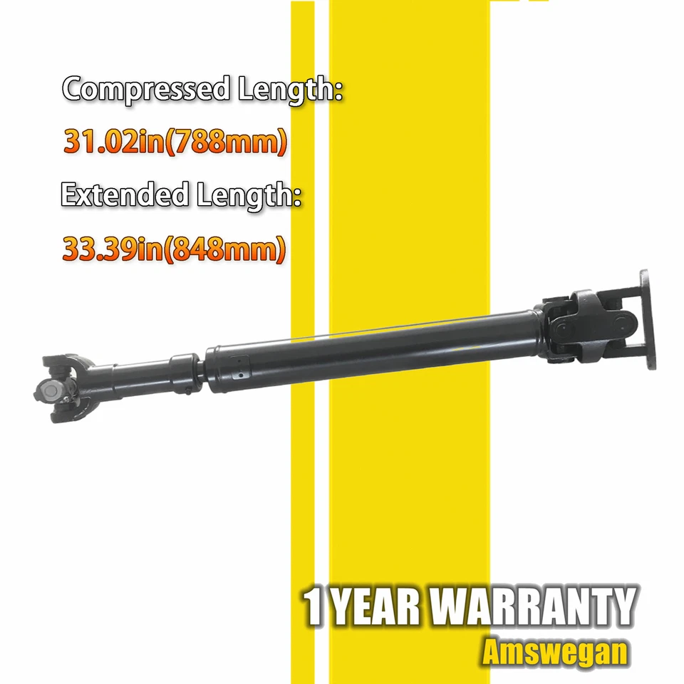Drive Shaft Assembly For 81-91 Chevy Blazer GMC Jimmy V1500 V2500 4WD V8 65-9339 - Image 2 of 4