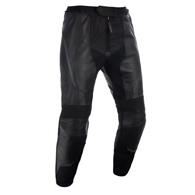 ARMR Raiden 3.0 Herren Leder Motorradhose Sport Motorrad Hose schwarz