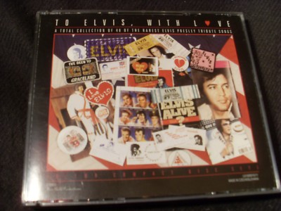 1 D/CD - TO ELVIS WITH LOVE- Various TRIBUTES (40Tr.) LG 1000010/11 (1992Czech)