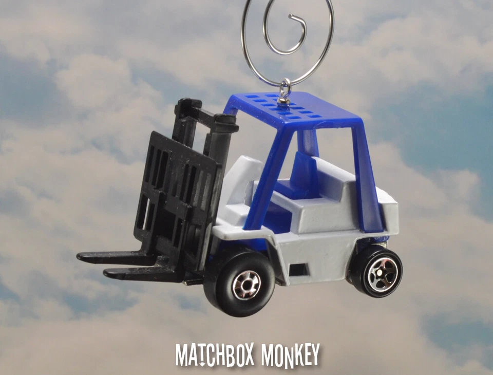 1/64 Forklift Hi-Lo Christmas Ornament Crown Fork Truck CAT Komatsu Toyota HILO - Image 2 of 4