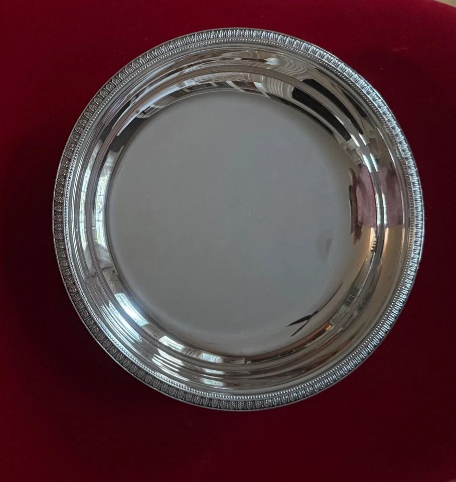 Christofle Malmaison trays- SET Of 2- VTG in very good condition ($2000 If New) - Image 2 of 4