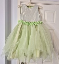 Disney Store Tinker Bell Fancy Dress Up Costume Occasion Party Dress 9-10