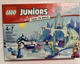 LEGO 10736 Disney Juniors Anna And Elsa's Frozen Playground New Sealed box
