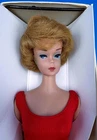 Vintage BARBIE Bubble Cut Doll Ash Blonde Original BOX Swimsuit Accessories READ