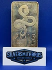 2013 NTR YEAR OF THE SNAKE 10 OZ TROY .999 SILVER BAR