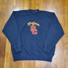 USC Trojans Crewneck Sweatshirt Black Arch Logo — listing 4