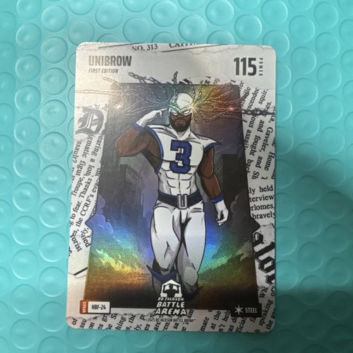 2025 Bo Jackson Battle Arena Unibrow Anthony Davis Foil Steel #HBF-24