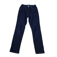 Girls Cat Jack Skinny Jeans Size 12 Dark Wash Denim, Adjustable Waist Jeans