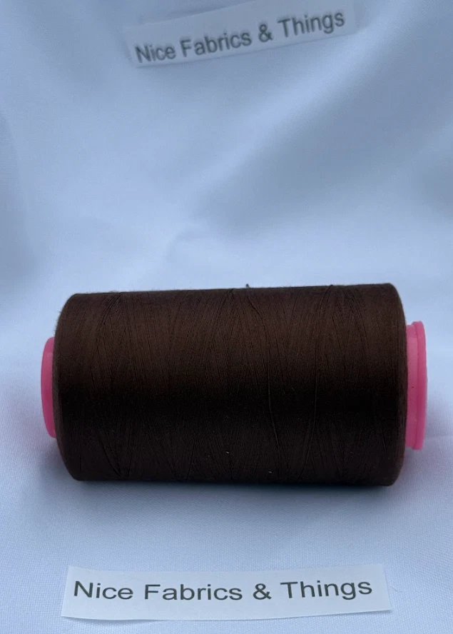 50 Spools - Brown AX692 Multi Purpose Sewing Thread - Image 2 of 3