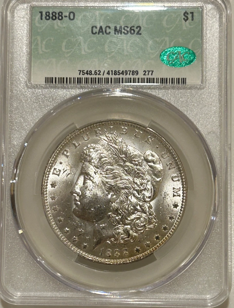 MS 62 Graded 1888 Year Morgan US Dollars (1878-1921) for sale | eBay