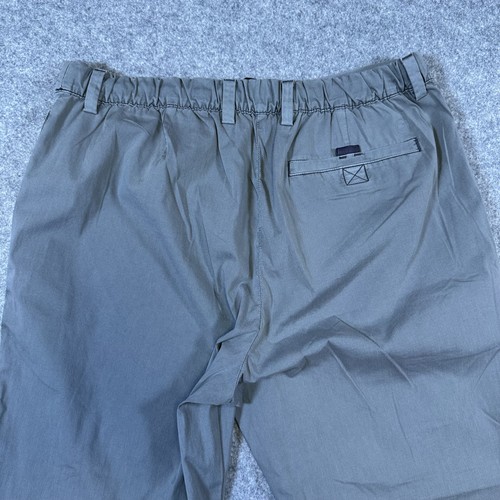 Vineyard Vines OTG On-The-Go Pants Mens Medium Gray Jet Black Stretch Hybrid - Picture 10 of 12