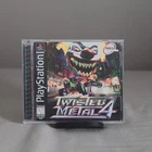 Twisted Metal 4 PS1 PlayStation 1 CIB Black Label + Registration Card