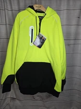 NEW! RefrigiWear Men's PolarForce Hoodie Sweatshirt - 3 Layer Ultra Quilt  2XL 