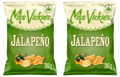 Miss Vickie's Jalapeno Flavor Kettle Cooked Potato Chips, 200g (2 Pack)