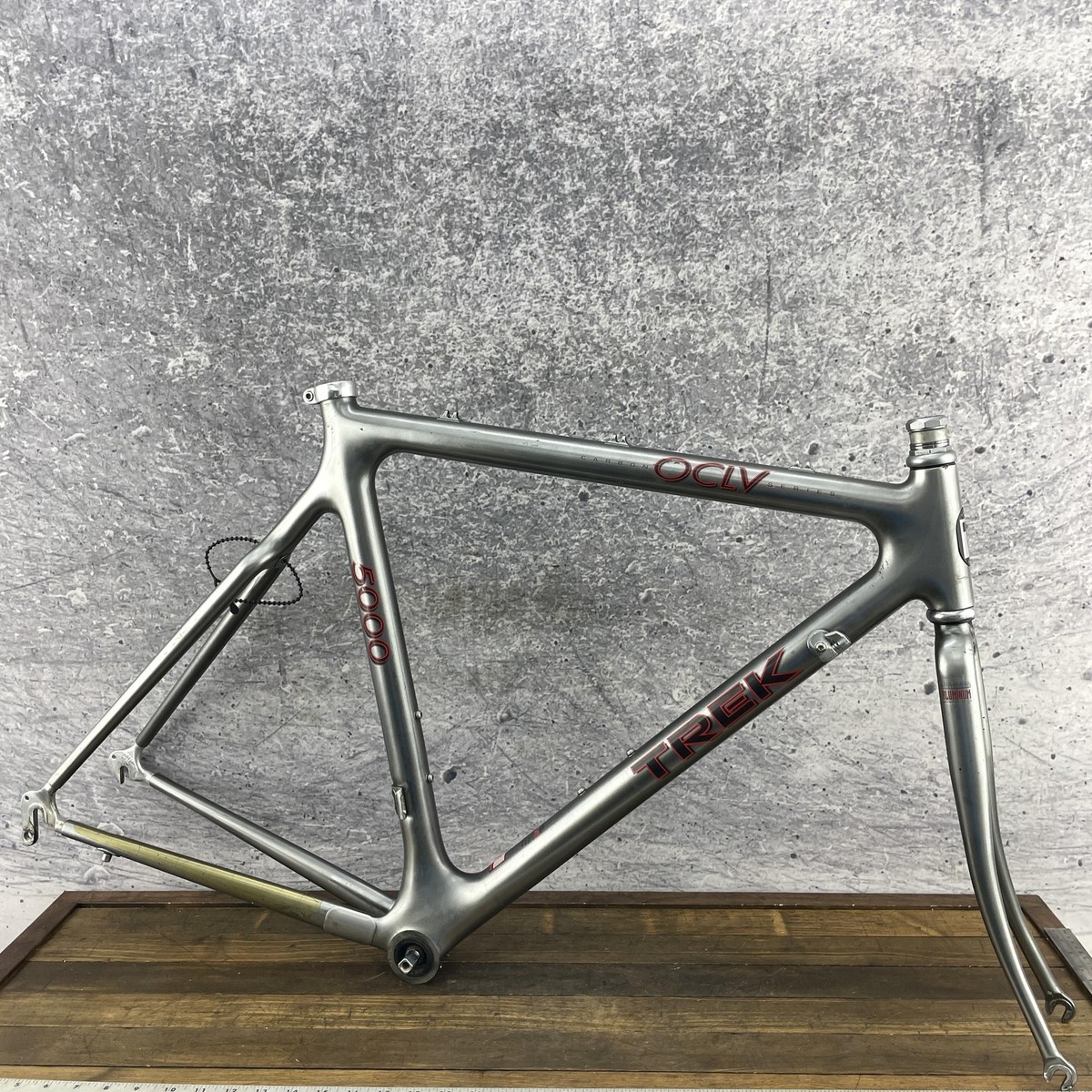 Vintage Trek 5000 OCLV Carbon Road Bike Frame Set 56 cm USA Medium