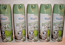 Wizard Double Action 2 in 1 Odor Neutralizer Air Freshener EUCALYPTUS SPEARMINT
