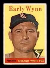 1958 Topps Var #100 Early Wynn YT G/VG X2697891