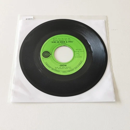 Crow - Dont Try To Lay No Boogie Woogie On The "King Of Rock & Roll 7" record VG