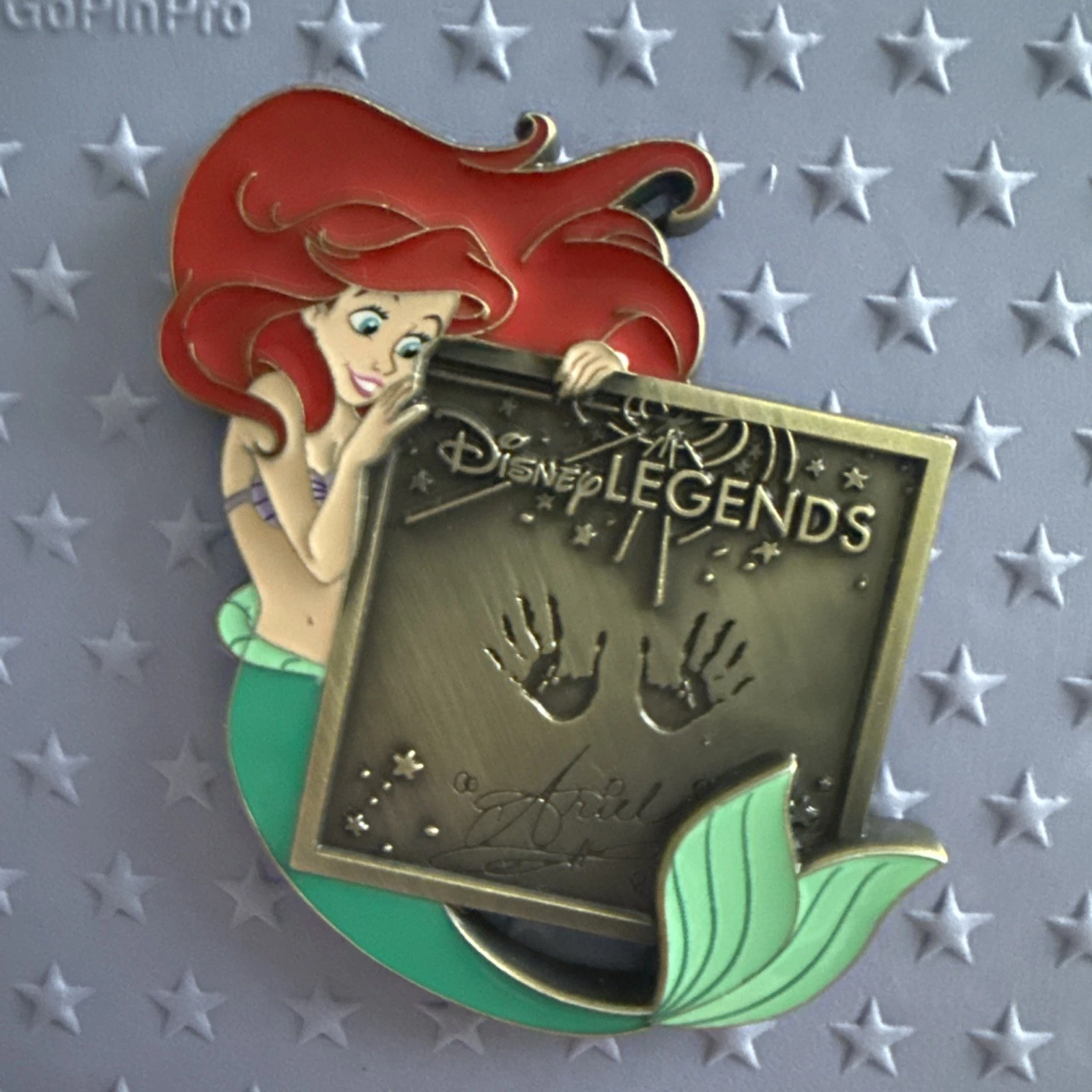 DEC Disney Legends Character Plaques Mystery Pin Princess Series 1 Ariel TWDC