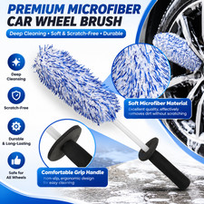17 Engine Wash Cleaning Auto Detailing Tool Car Wheel Brush For Rims Tire Seat