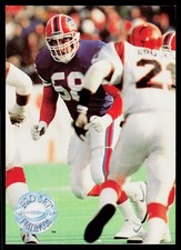 Shane Conlan, 1991 Pro Set Platinum, #9, Buffalo Bills,