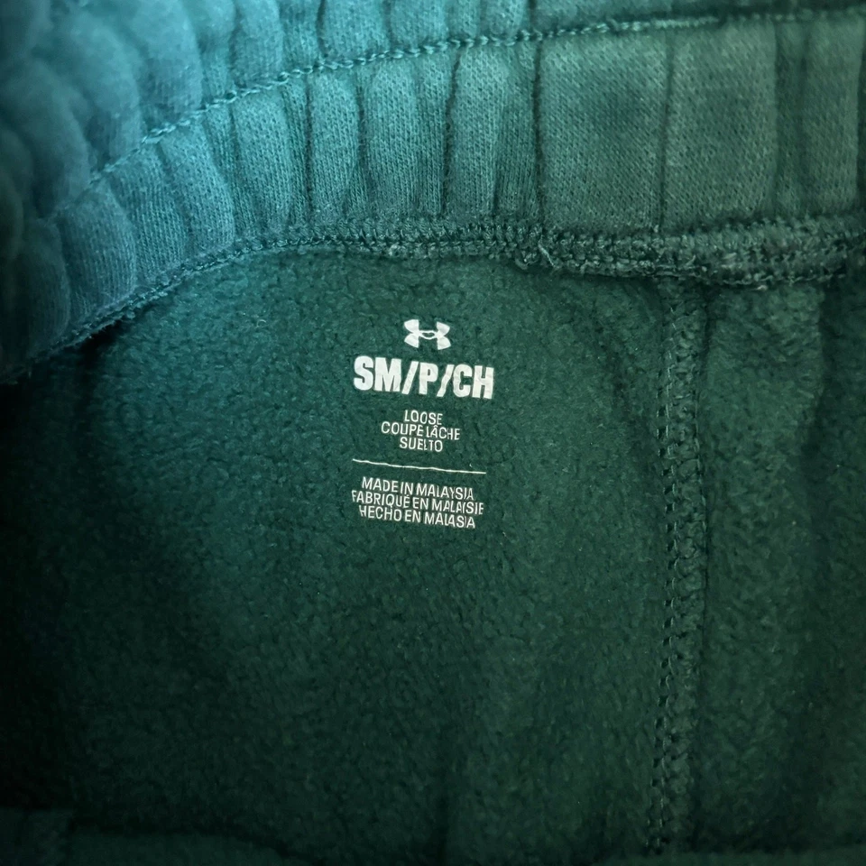 Pantalones cortos deportivos Under Armour verdes para mujer XS Cheer Athleisure ropa de salón Foto 3 de 4